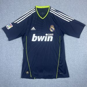 Real Madrid 2010-11 Away Shirt CASILLAS 1 Adidas Soccer Jersey Vintage LFP Men M